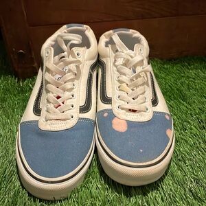Vans size 10 bleach dropped